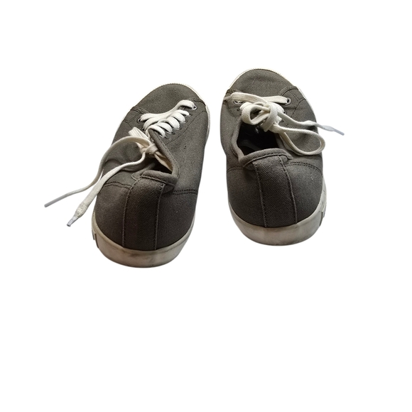 SeaVees Monterey Standard Gray Cotton Canvas Sneakers Women\'s 7.5
